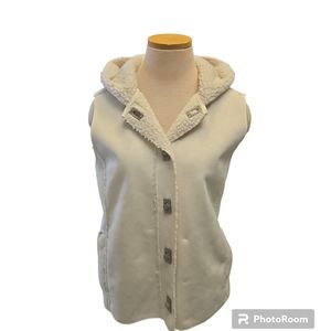 Vintage Jones New York Signature hooded vest